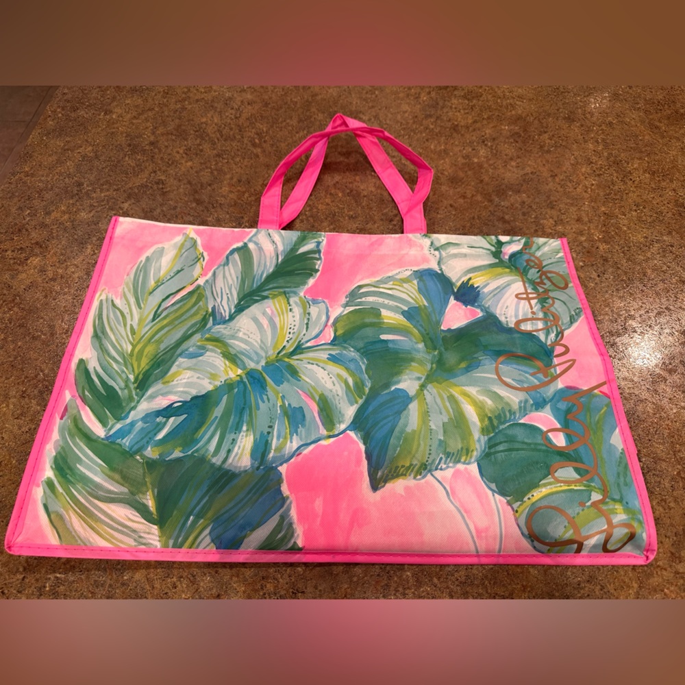 Lilly Pulitzer Large Reusable Shopping Bag Tote